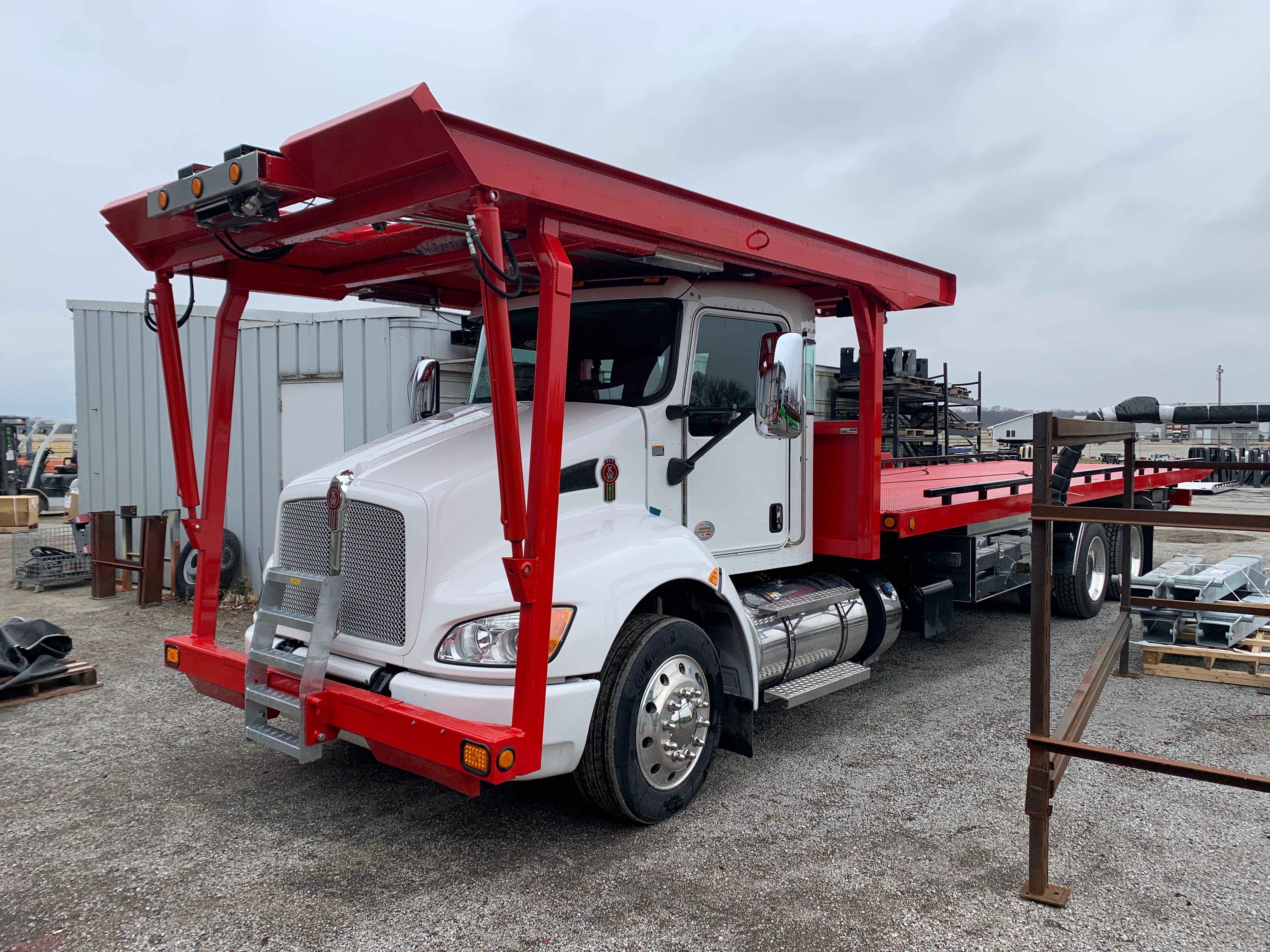 Four Car Hauler Truck