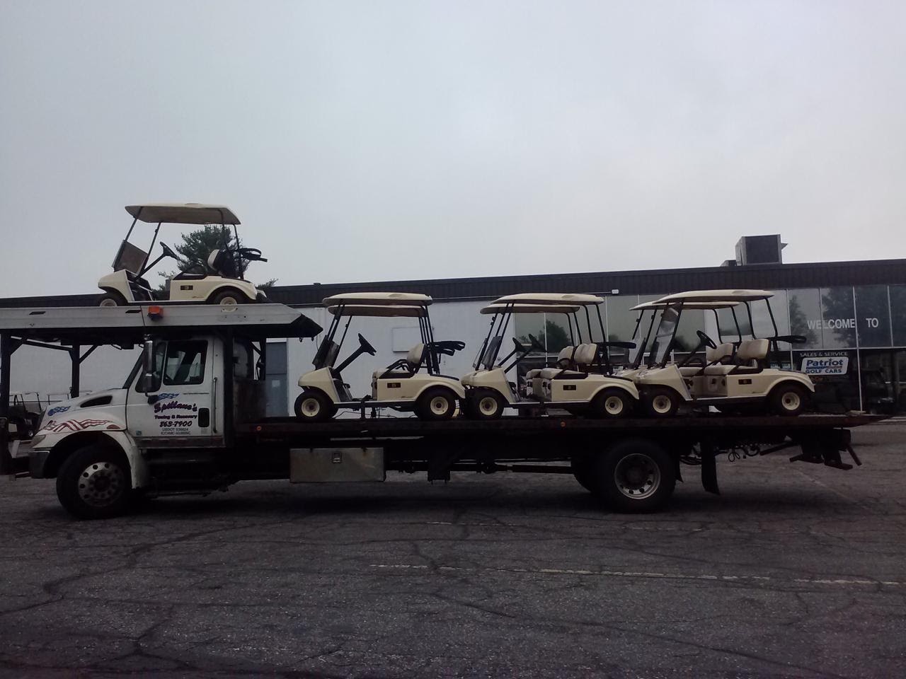 Hauling Golf Carts